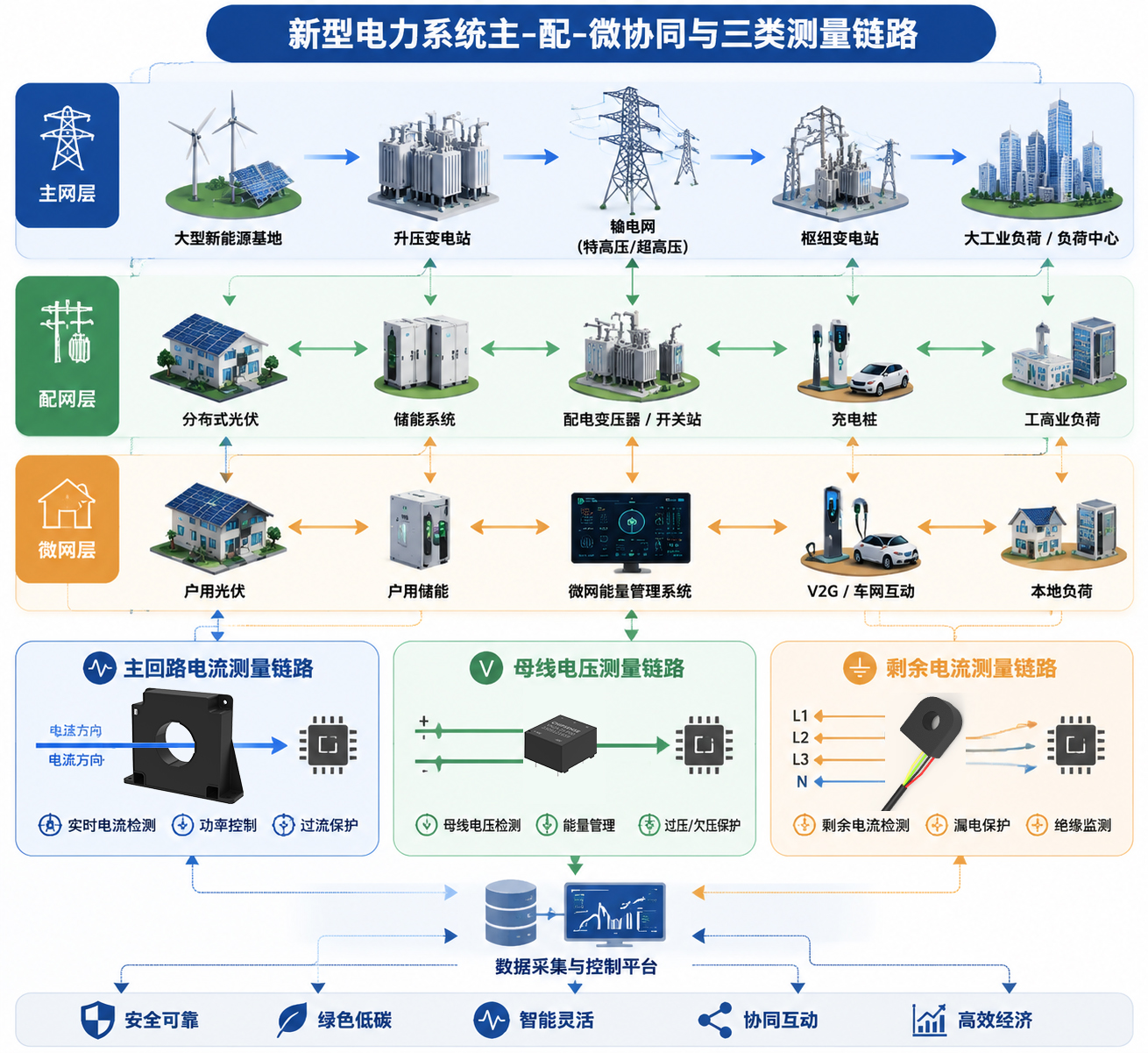 《新型电力系统建设“十五五”规划》发布:主配微协同背后的三条测量链路