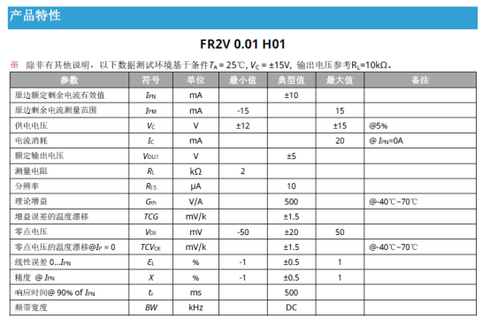 开云手机站官方端网站登录入口FR2V磁通门传感器参数